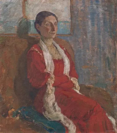 Portrait Of Mrs Bertha Brandstrup
