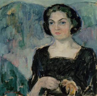 Portrait Of Mrs Bertha Stenman