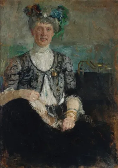 Portrait Of Mrs Buyko