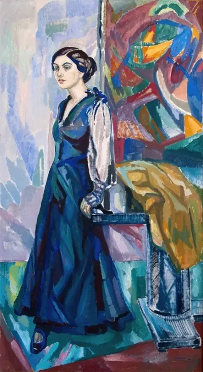 Portrait Of Mrs Carin Ostberg