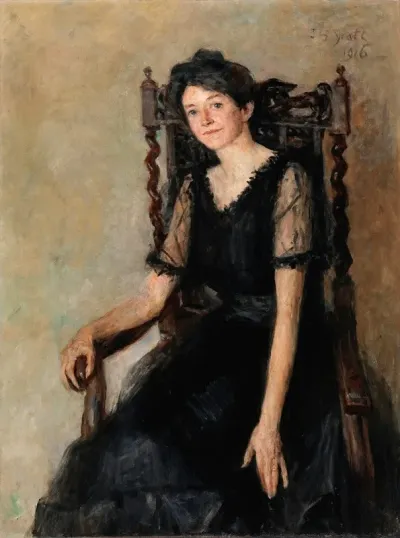 Portrait Of Mrs Caughey
