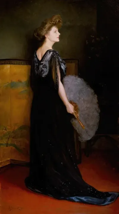 Portrait Of Mrs Francis Stanton Blake