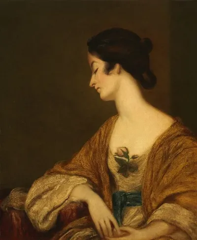 Portrait Of Mrs George Collier