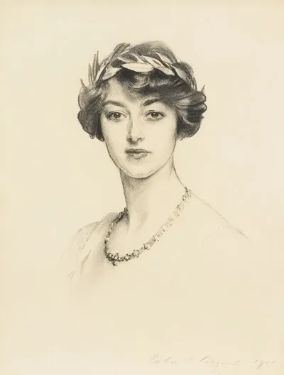 Portrait Of Mrs Gilbert Russell