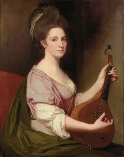 Portrait Of Mrs Henrietta Smith 1735 1795