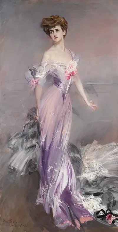 Portrait Of Mrs Howard Johnston