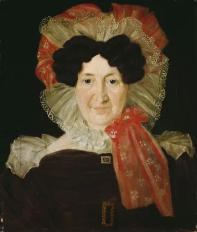 Portrait Of Mrs Ingeborg Moinichen
