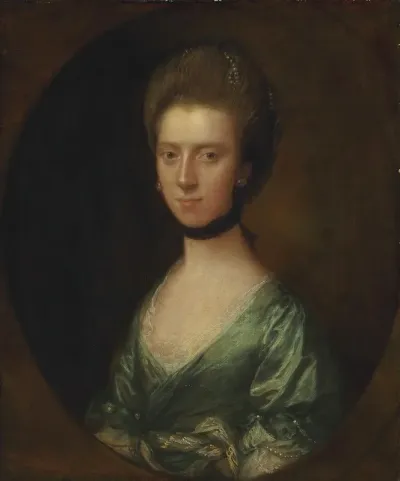 Portrait Of Mrs Isaac Elton