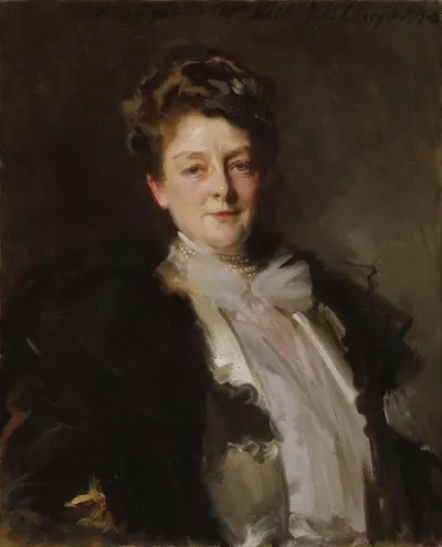 Portrait Of Mrs J William White