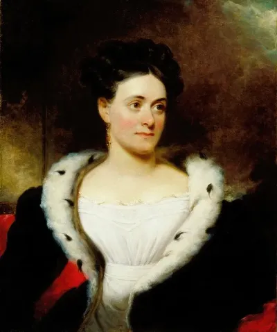 Portrait Of Mrs James W Wallack