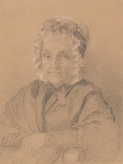 Portrait Of Mrs Jeremiah Chandler