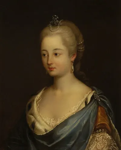 Portrait Of Mrs Kruszewska Nee Komorowska
