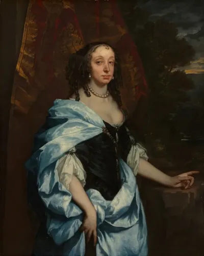 Portrait Of Mrs Leneve