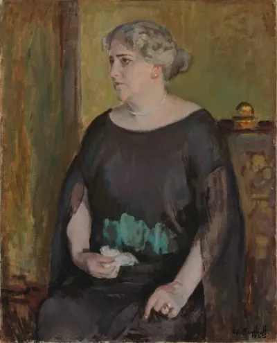Portrait Of Mrs Lydia Keirkner