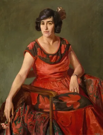 Portrait Of Mrs Mabel Noyk