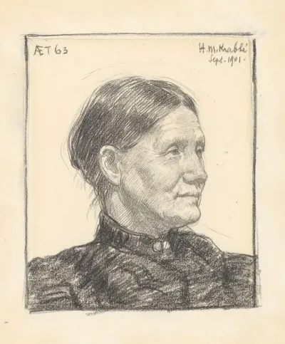 Portrait Of Mrs Parnemann