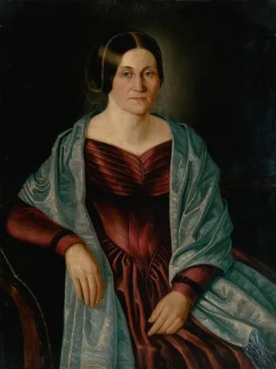 Portrait Of Mrs Plechova