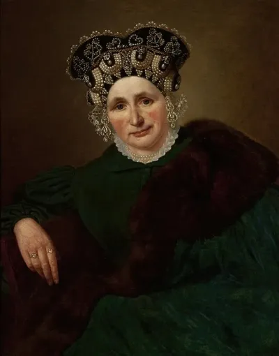 Portrait Of Mrs Pozner