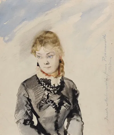 Portrait Of Mrs Rozmanith
