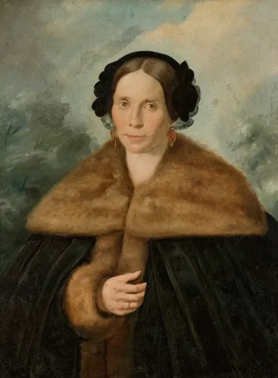 Portrait Of Mrs Rudowska