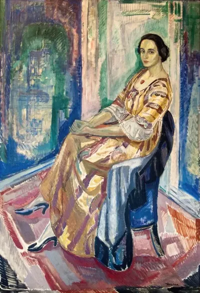 Portrait Of Mrs Signe Henschen