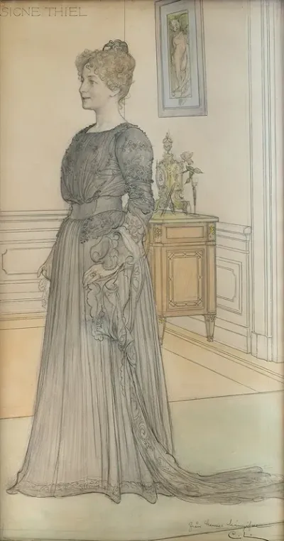 Portrait Of Mrs Signe Thiel 2