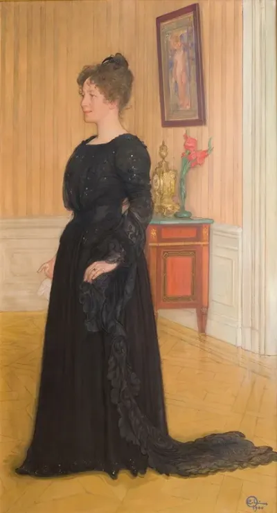 Portrait Of Mrs Signe Thiel