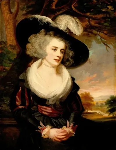 Portrait Of Mrs Smith Barwell Nee Unwin