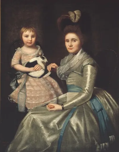 Portrait Of Mrs William Taylor