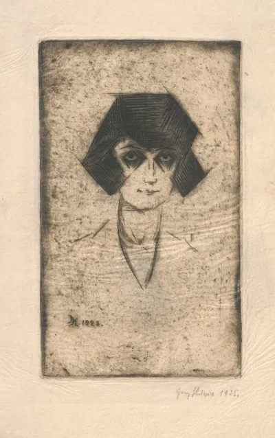 Portrait Of Ms W B