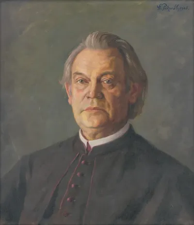 Portrait Of Msgr Koliska