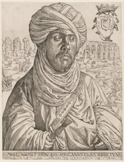 Portrait Of Mulay Ahmad