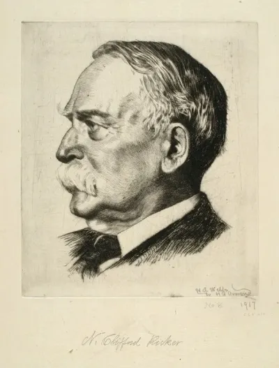 Portrait Of N Clifford Ricker