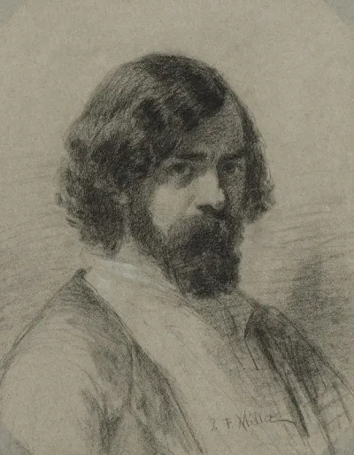 Portrait Of Narcisse Virgile Diaz De La Pena