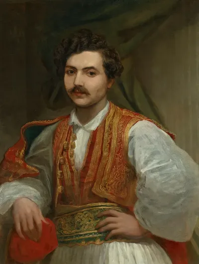 Portrait Of Nicolas Ionides 1815 1873