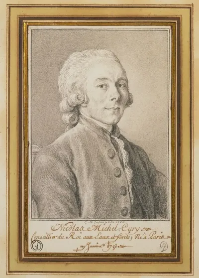 Portrait Of Nicolas Michel Cury