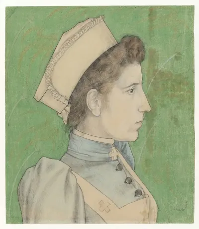 Portrait Of Nurse Nelly