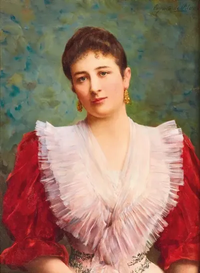 Portrait Of Olga Sardegna Daverio