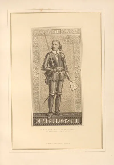 Portrait Of Oliver Cromwell