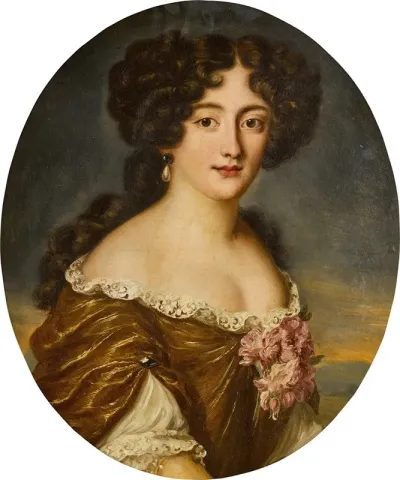 Portrait Of Ortensia Mancini Duchessa Di Mazzarino 1646 1699