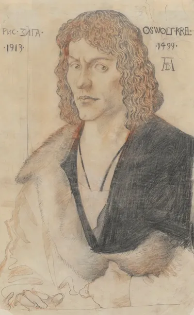 Portrait Of Oswolt Krel Acc To Durer