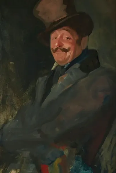 Portrait Of Otis Skinner As Colonel Philippe Brideau Study