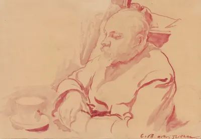 Portrait Of Painter Nikolay V Sklifosovsky