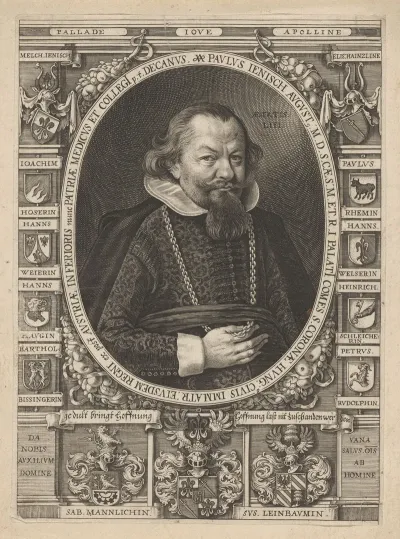 Portrait Of Paul Jenisch At The Age Of 53