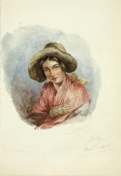 Portrait Of Peasant Woman
