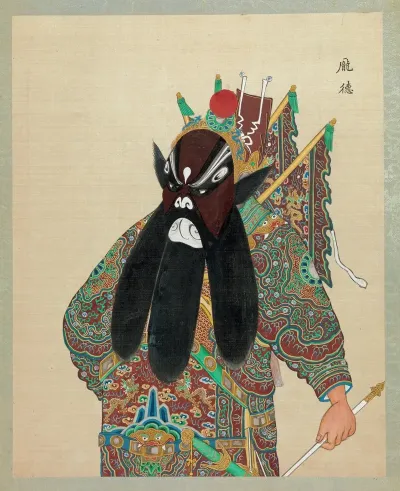 Portrait Of Peking Opera Character 11