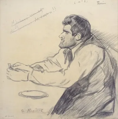 Portrait Of Pere Ferran