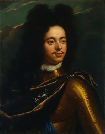 Portrait Of Peter I Of Russia