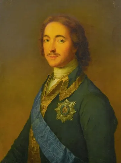 Portrait Of Peter The Great