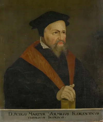 Portrait Of Petrus Martyr Vermigli
